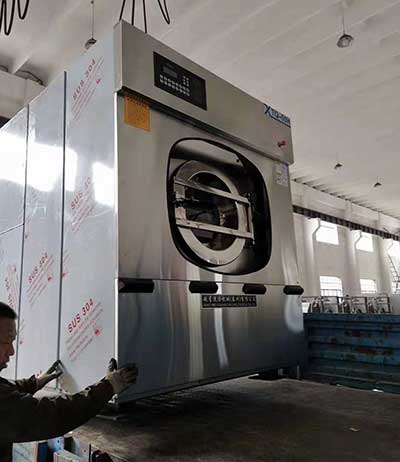  ​洗衣房專用洗滌設備發往浙江